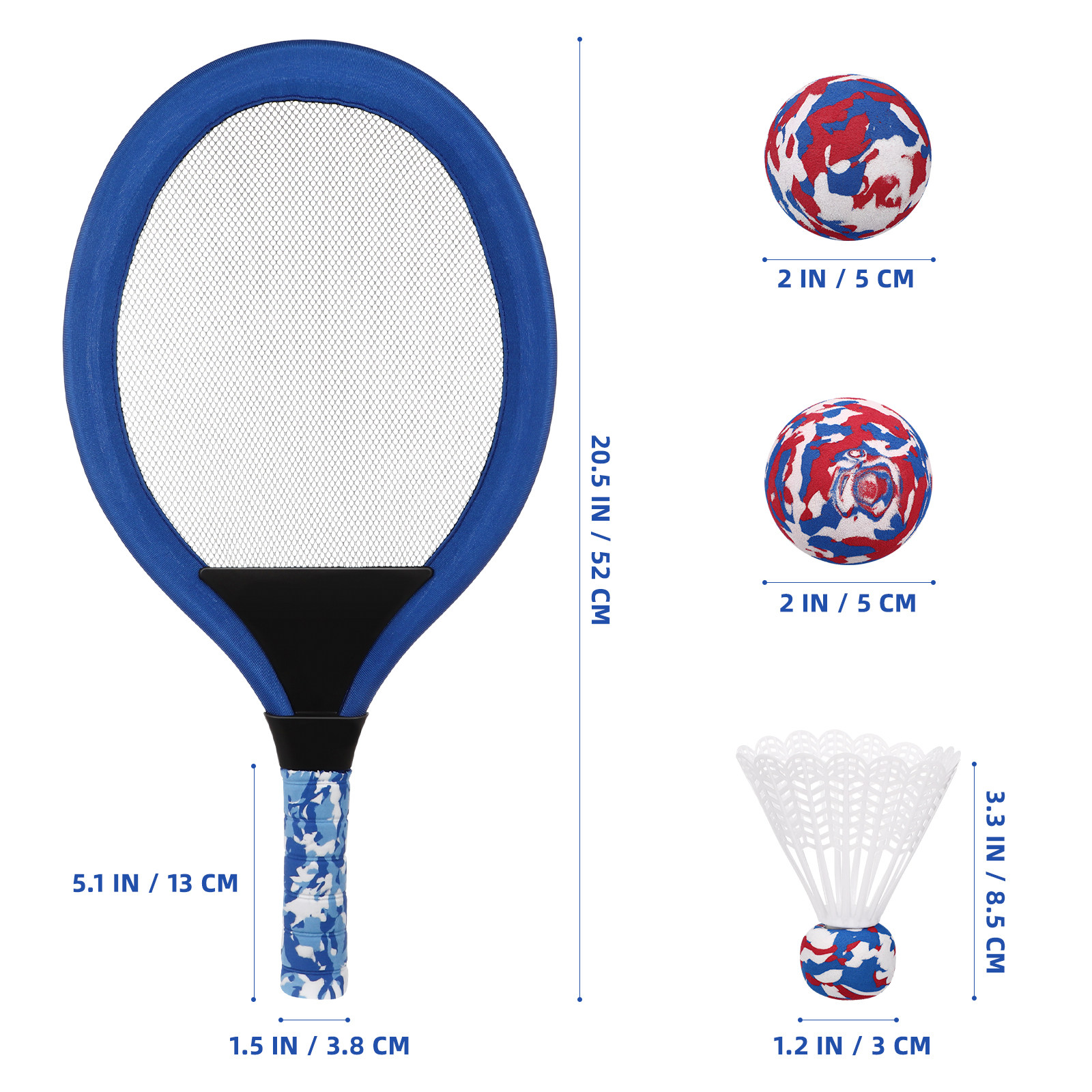 ชุดไม้เทนนิสแบดมินตันสำหรับเด็ - Badminton Materi บทวิจารณ์และราคา