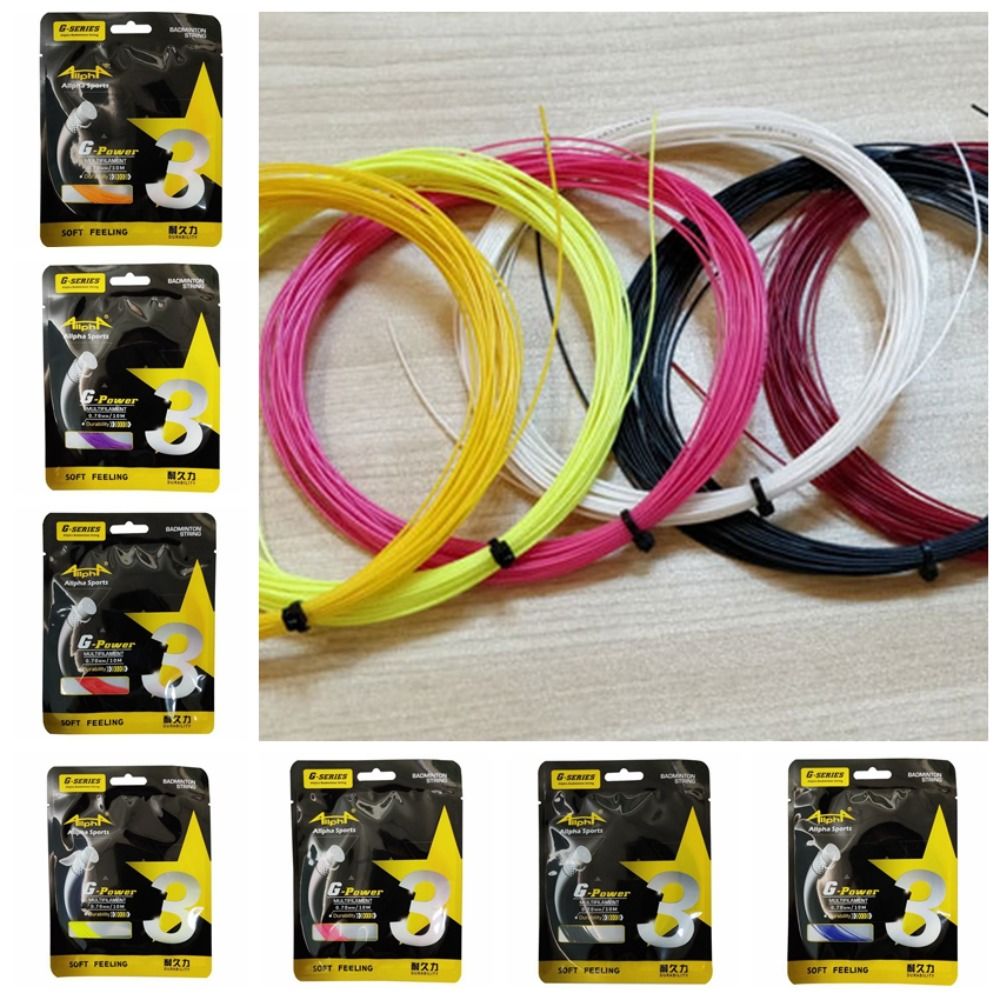 สายเอ็นไม้แบดมินตัน G3 ขนาด 0. - Badminton Racket Carbon บทวิจารณ์และราคา