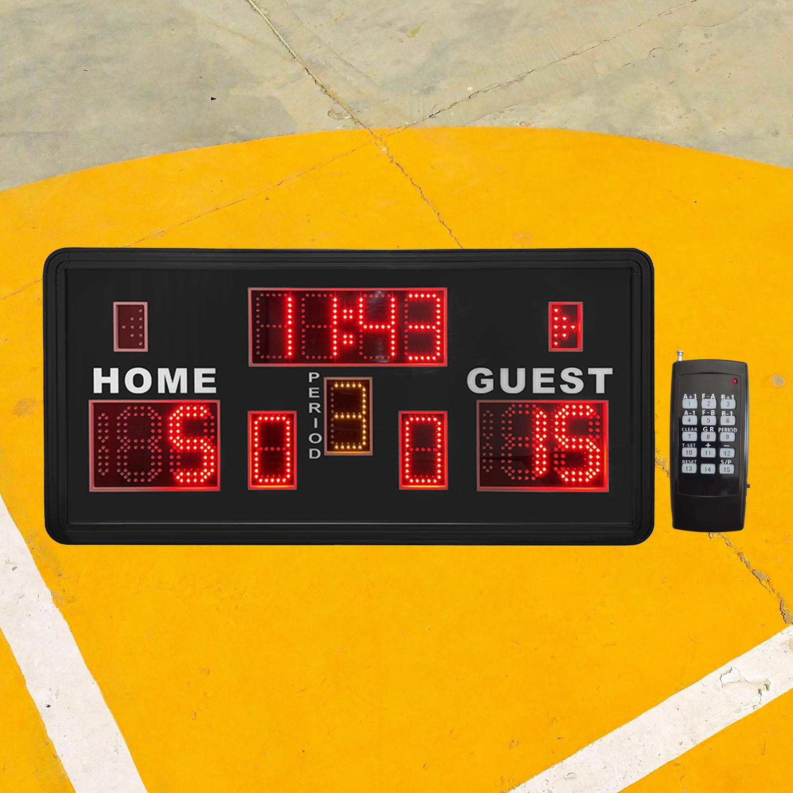 กระดานคะแนนบาสเกตบอลแบบดิจิทัล - Scoreboard Digital บทวิจารณ์และราคา