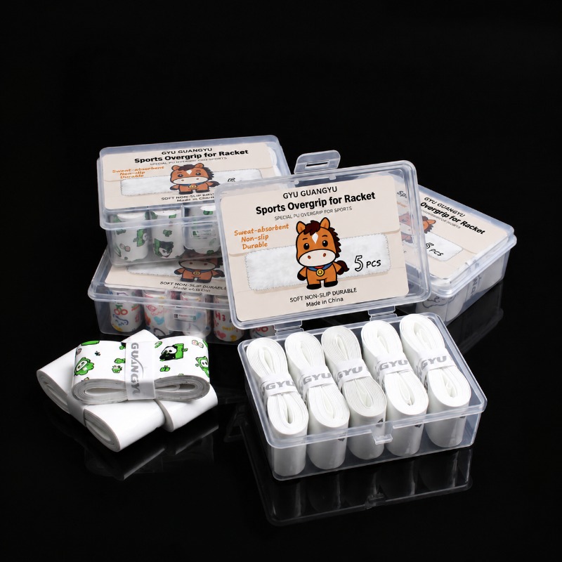 โอเวอร์กริปแบบมีกาวลายการ์ตูนน - Badminton Grip บทวิจารณ์และราคา