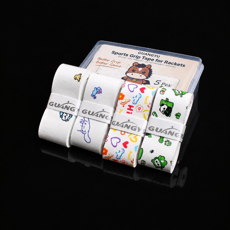 โอเวอร์กริปแบบมีกาวลายการ์ตูนน - Badminton Grip บทวิจารณ์และราคา
