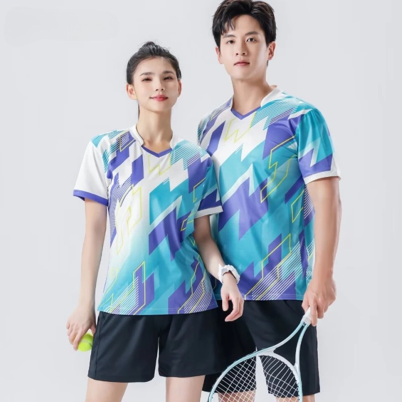 เสื้อยืดผู้ชายใหม่ เสื้อยืดผู้ - Badminton Jersey บทวิจารณ์และราคา